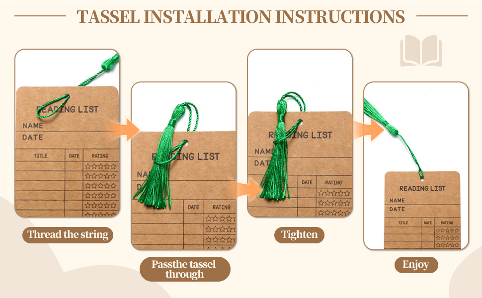 Tassel Installation Instructions