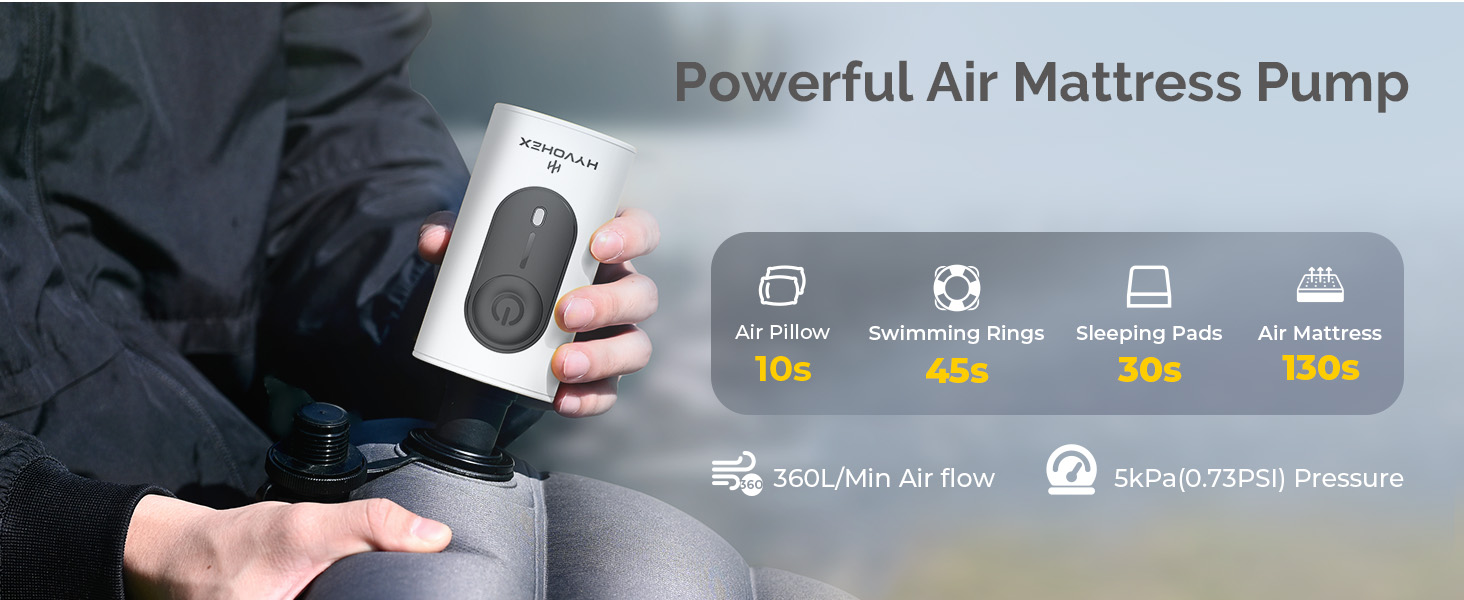 Portable Air Pump for Inflatables