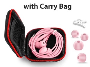 wired earbuds with case