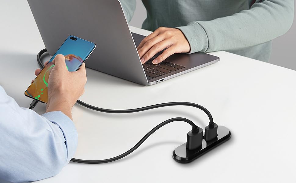 charging port phone desktop charger scoket station