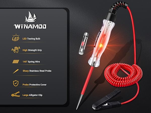 12 volt test light probe