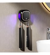 Toothbrush Holder Wall Mounted, Rechargeable Smart Cleaner Case, Portable Toothbrush Holder for E...