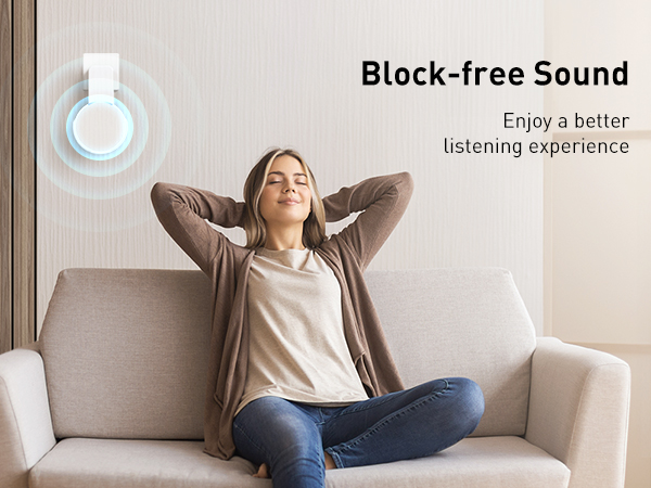 pop wall mount not block the sound
