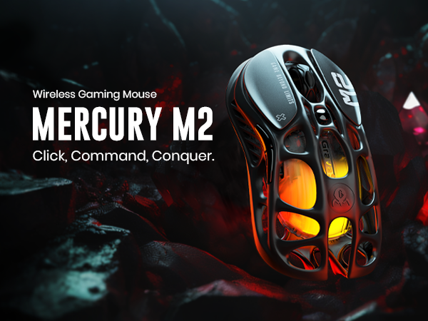 Wireless Gaming Mouse Mercury M2