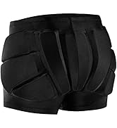 RANDDER Kids Butt Pad Shorts for Skating Snowboarding Ski Hockey, Hip Tailbone Protective Padded ...