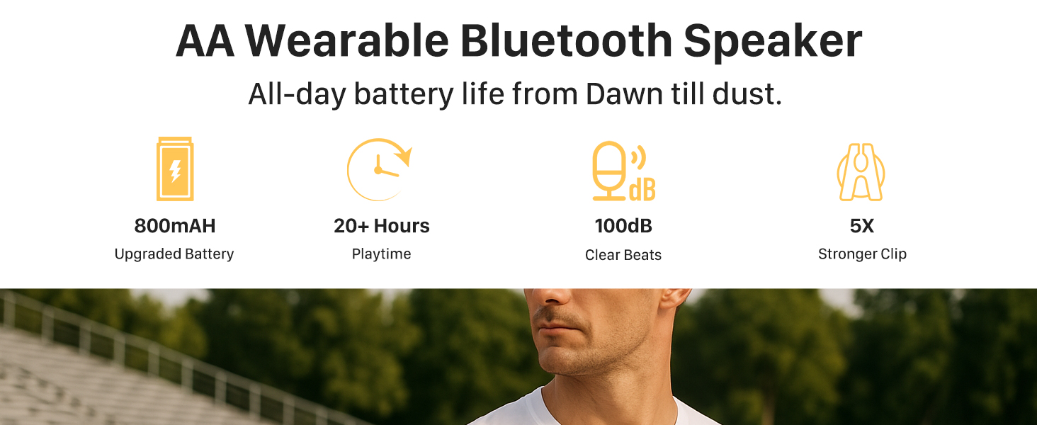 Wearable Bluetooth Speaker