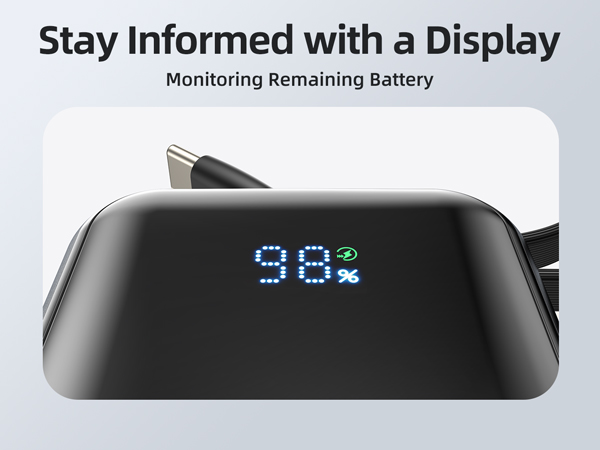 30w power bank fast charger portable