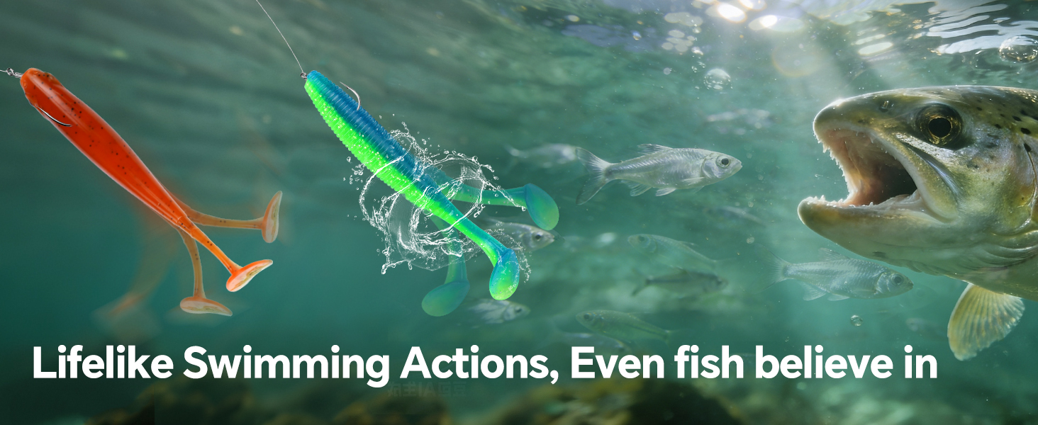 Lifelike Swimming