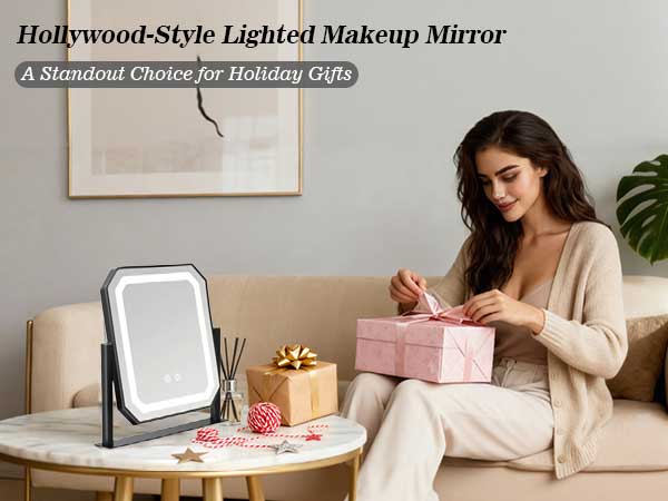 mirror with lights