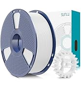 SUNLU PLA+2.0 3D Printer Filament, Upgrade PLA+ Filament 1.75mm, Tougher and Stronger, Neatly Wou...