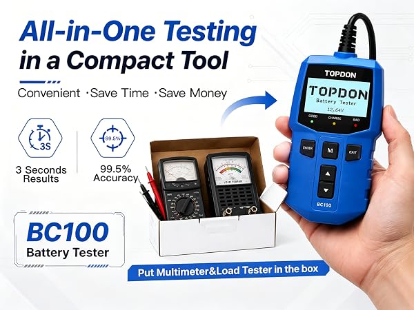 All-in-One Testingin a Compact Tool