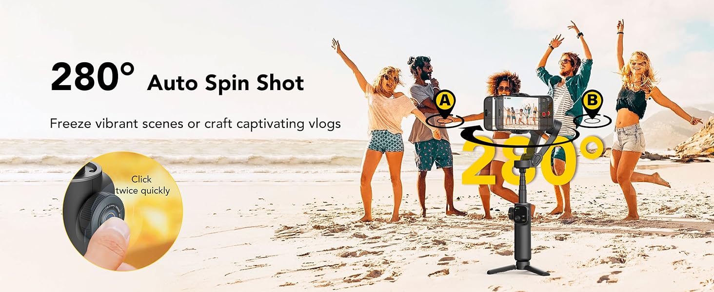 280° Auto Spin Shot