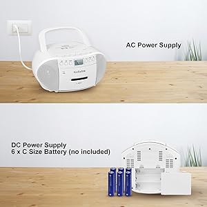 radio with cd and cassette