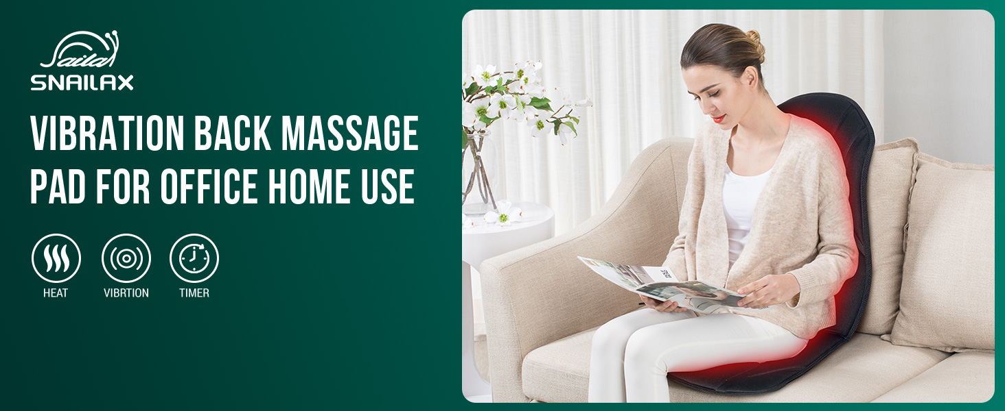 back massager seat pad