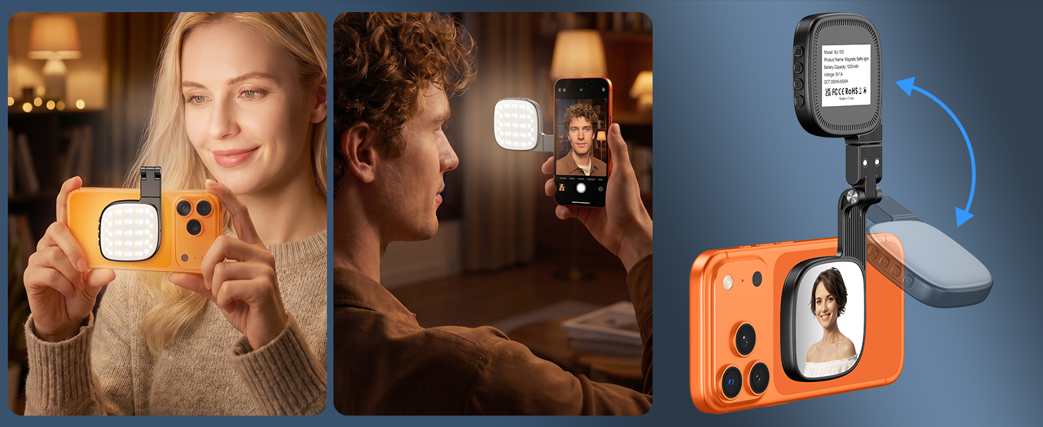 magnetic selfie light