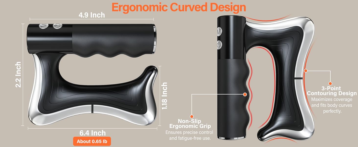 heated muscle scraper massage tool