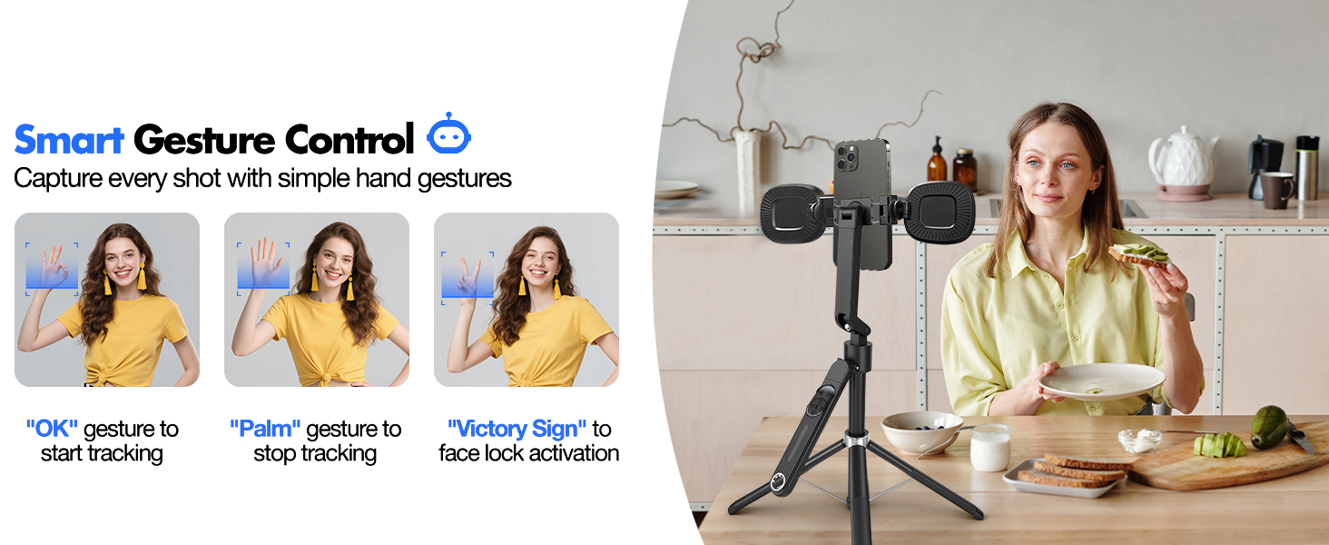 Auto Face Tracking Tripod