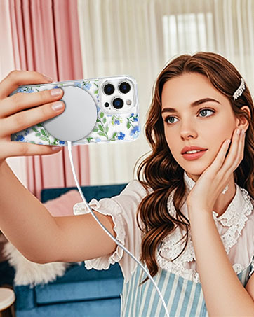 Pretty Floral Stylish Aesthetic Phone Cover