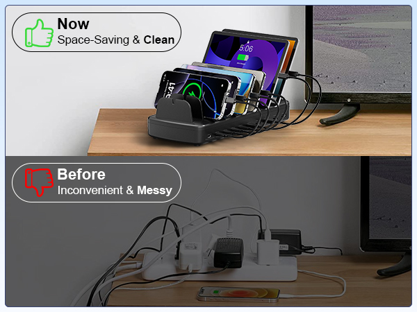 10 port charging station for Multiple Devices