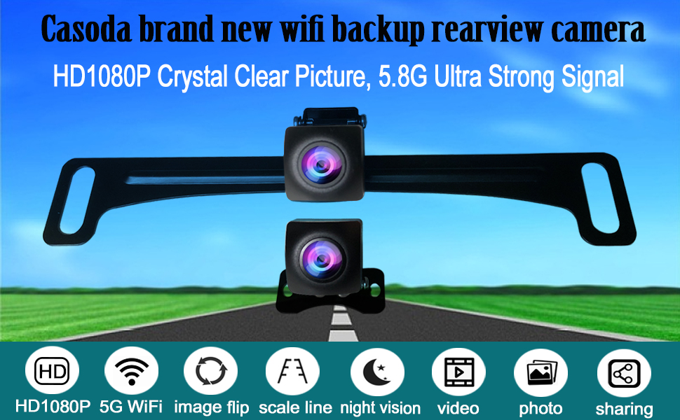 wireless backup camera for car