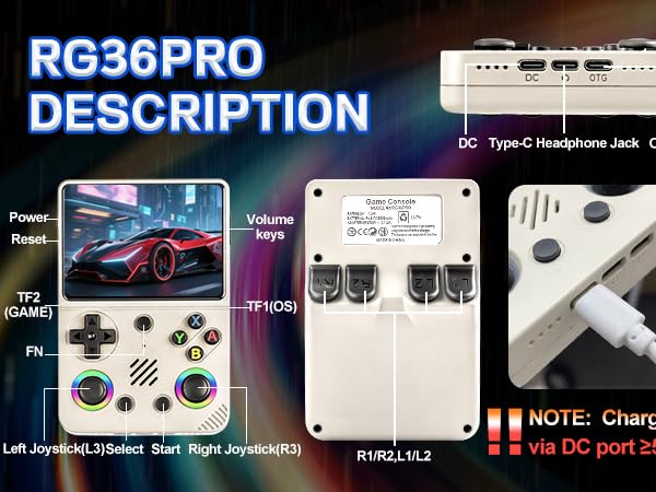 RG36PRO GAME CONSOLE