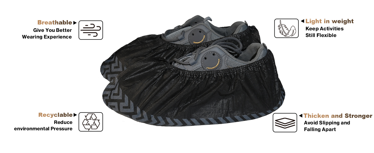 The Shoe Covers Have Special Design