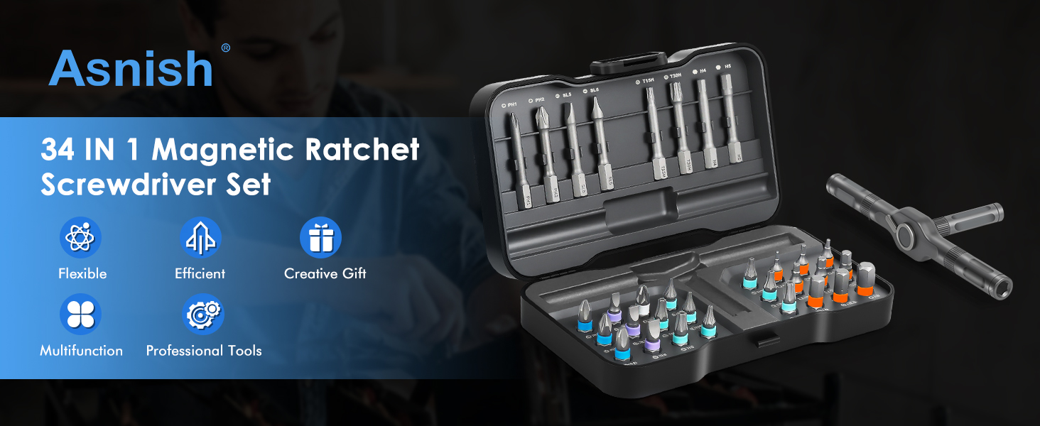 34 in 1 screwdriver sets