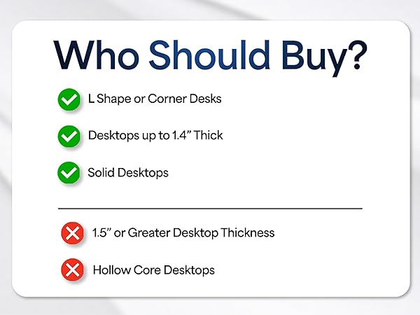 Desk Corner Connector