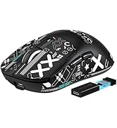 ATTACK SHARK X3PRO 4K/8K Lightweight Wireless Gaming Mouse with Tri-Mode(Wired/2.4GHz/BT),PAW3395...