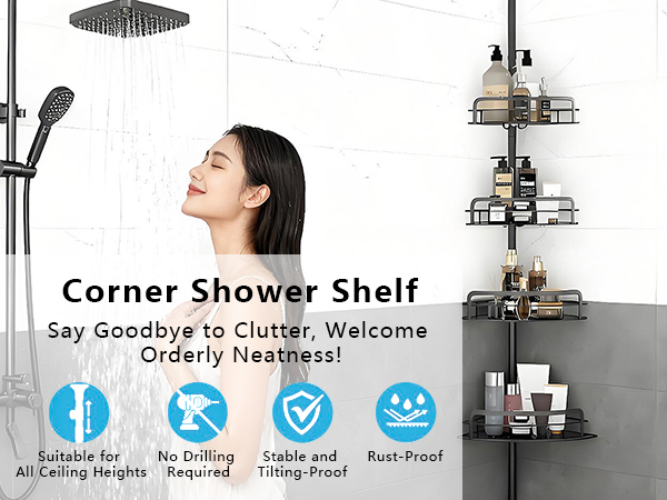 4-Tier Bathroom Organizer