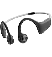 Sudio B1 Bone Conduction Headphones with Water Resistance IPX4, Dual Microphones, Magnetic Chargi...