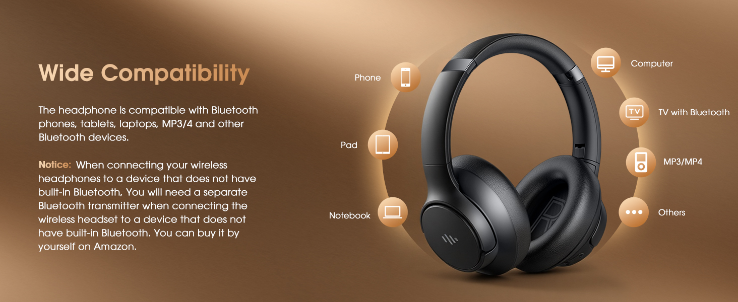 70 Hours Playtime,Ultra-long battery life