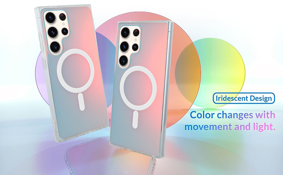 iridescent case for samsung galaxy s22 ultra case