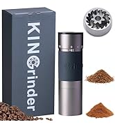 KINGrinder K6 Manual Hand Coffee Grinder (K6-Bent Handle)