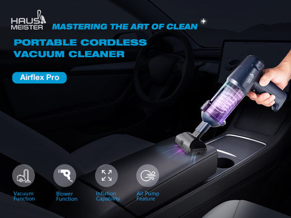 PORTABLE CORDLESS VACUUM CLEANER
