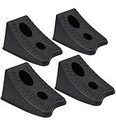 TONDA Wheel Chocks, Heavy Duty Wheel Wedge for Car, Travel Trailer, RV - 8