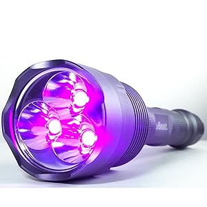uvBeast V3 385-395nm 390nm Black Light UV Flashlight