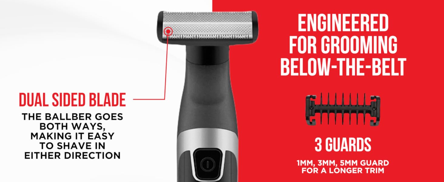 happy nuts ballber male men mens man groomer trimmer body pubic hair trimmer groin