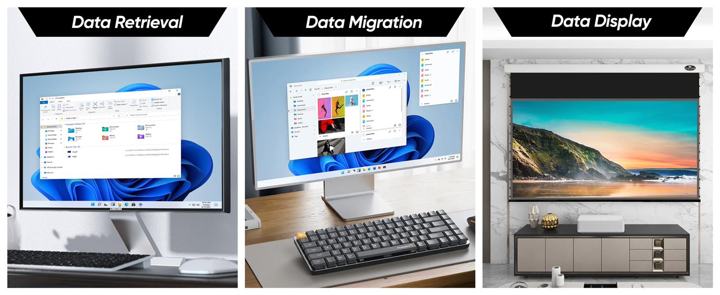 Hard Drive Reader 4-in-1
