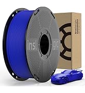 Inslogic Matte PLA Filament 1.75mm 3D Printer Filament, Fine Matte Texture &amp; High Precision, Dime...