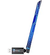 Krisnorey 2-in-1 Wi-Fi 6 Bluetooth 5.4 USB Adapter for PC Laptop, 5dBi High Gain AX900 2.4G/5GHz ...