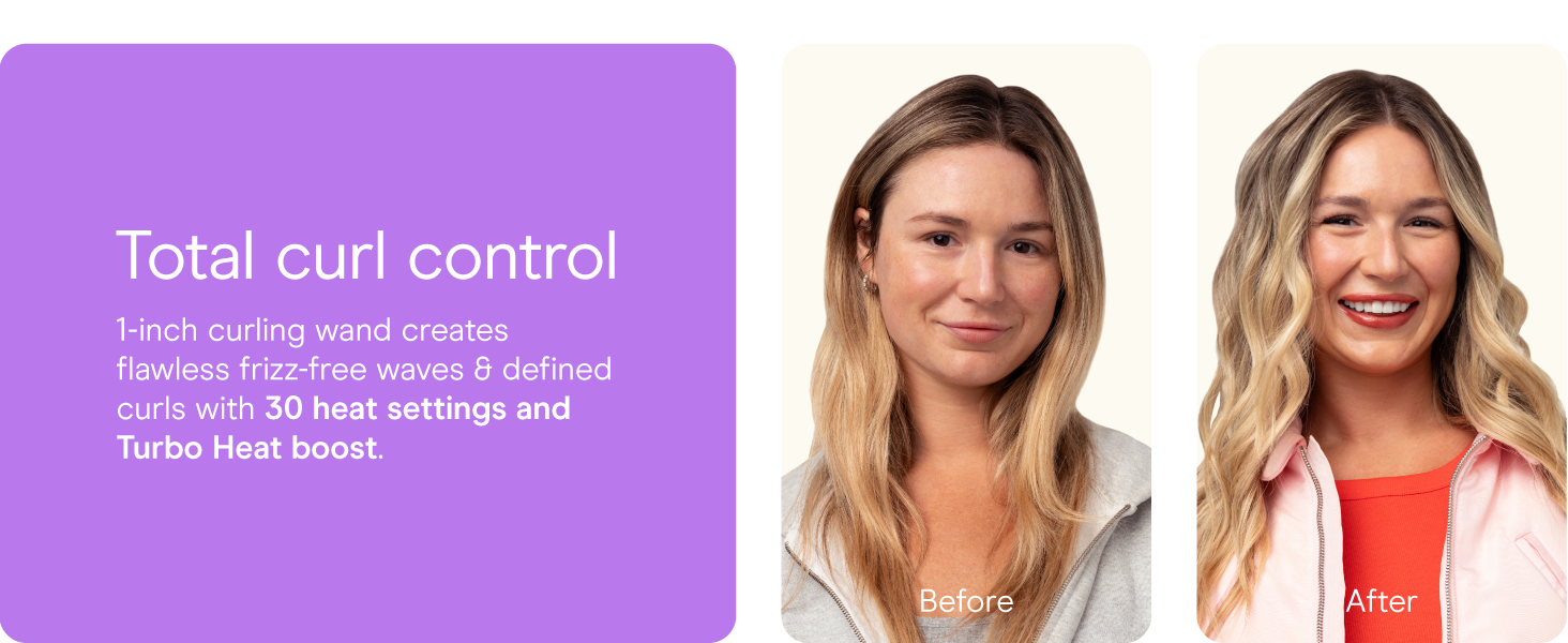 Conair ceramic curling iron 1 1/2 1.5inch barrel styling even heat dual voltage large big thick