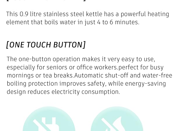ONE TOUCH BUTTON