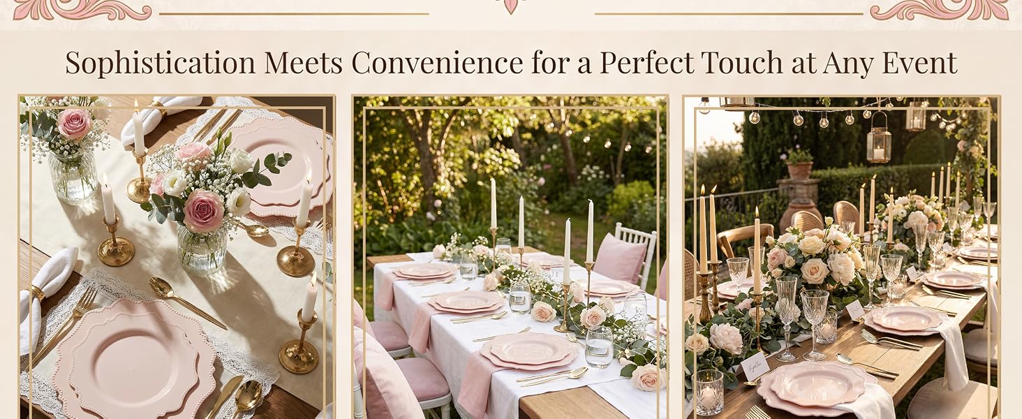 PINK PLATES