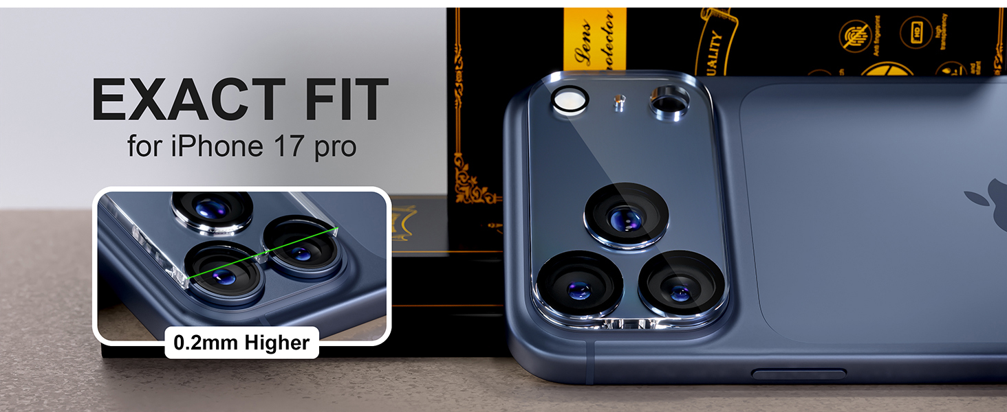 iphone 17 pro camera lens protector