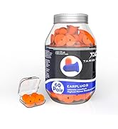 targeal 60 Pairs Ear Plugs for Sleeping Noise Cancelling - 33 dB Highest NRR Soft Foam Earplugs -...