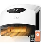 GiveBest Electric Wall Heater with WiFi and Remote Control, Floor or Wall Mounted Heater, Large R...
