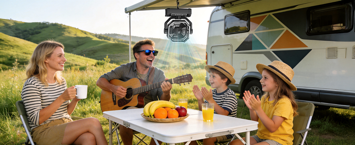 fan for camping