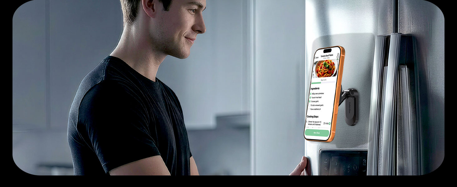 Beyond the Gym: Perfect for recording workouts, following recipes on a fridge, or video calls.