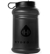 HydroJug - Water Bottle with Straw &amp; Handle - 64 oz Half Gallon Jug - Leak-Resistant - BPA-Free